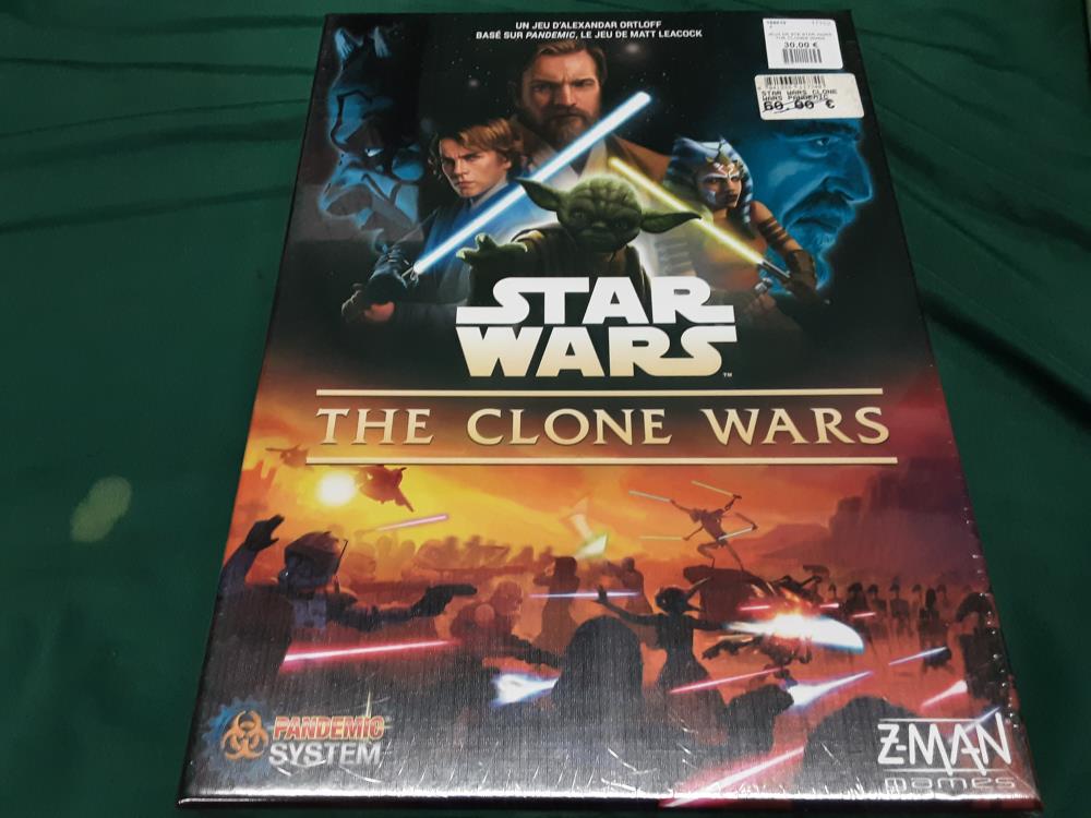 JEU DE SOCIÉTÉ STAR WARS THE CLONES WARS 