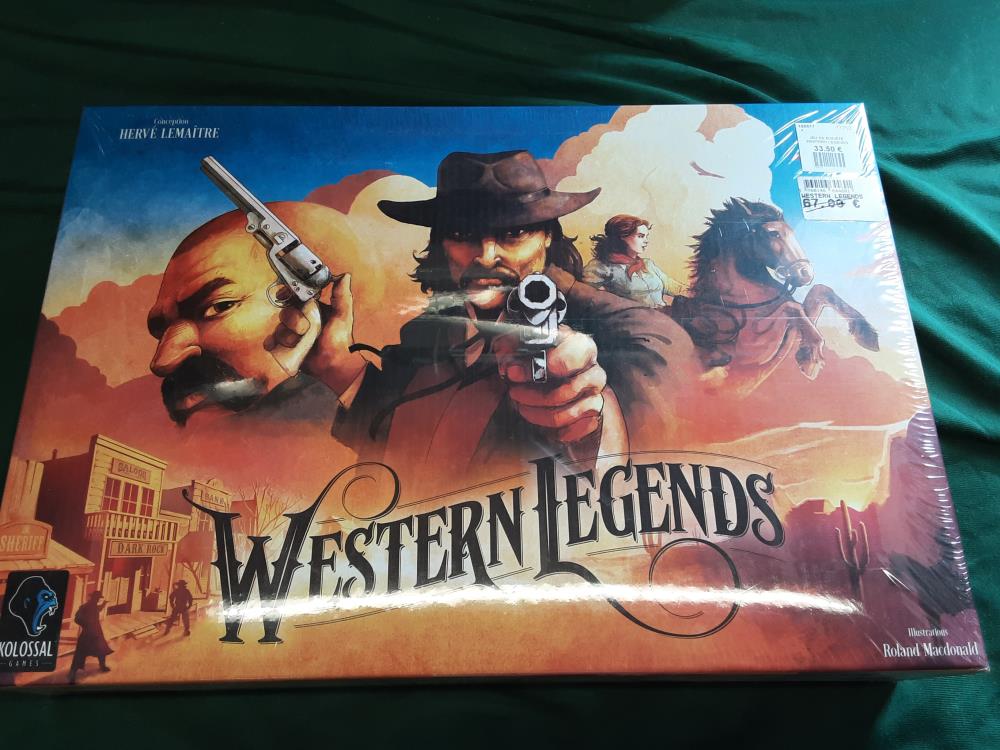 JEU DE SOCIÉTÉ WESTERN LEGENDS