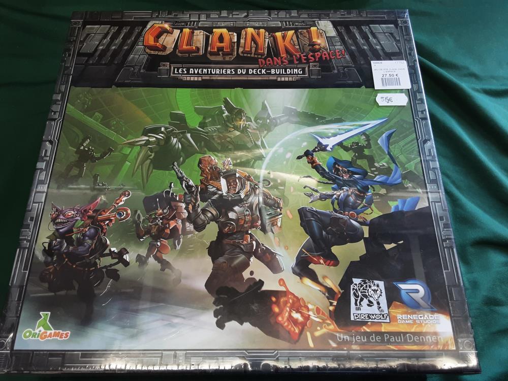 JEU DE SOCIÉTÉ CLANK DANS L'ESPACE
