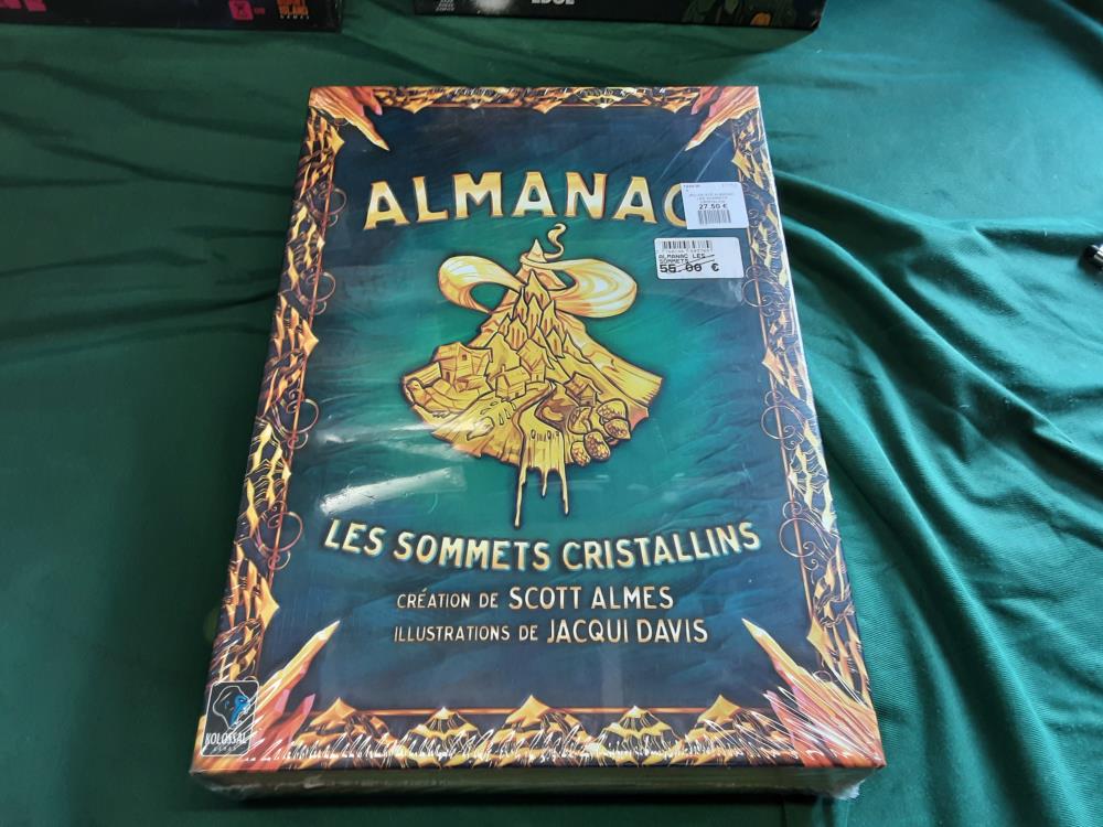 JEU DE SOCIÉTÉ ALMANAC LES SOMMETS CRISTALINS