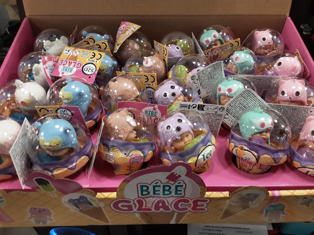 POUPEE BEBE GLACE 12CM 6A (98332)