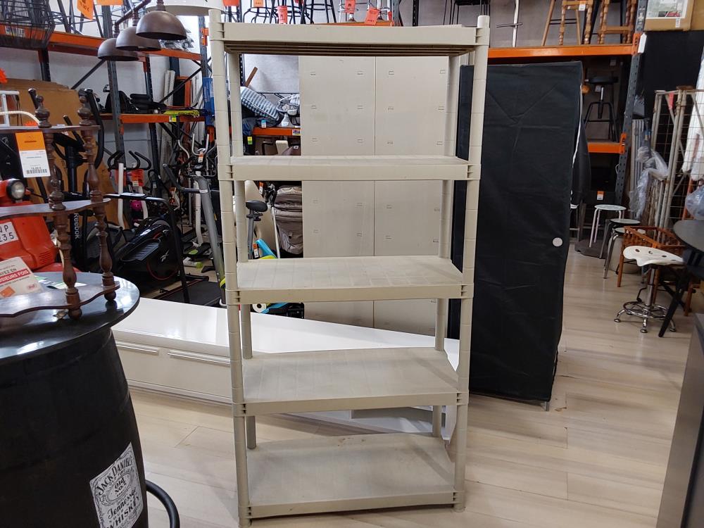ETAGERE EN PVC BEIGE