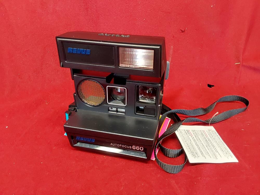 APPAREIL PHOTOS POLAROID REVUE AUTOFOCUS 660