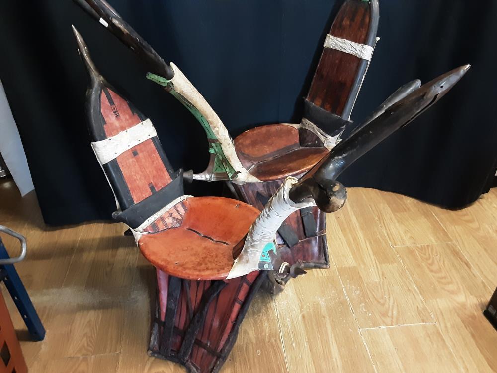 SELLE DE DROMADAIRE EN CUIR