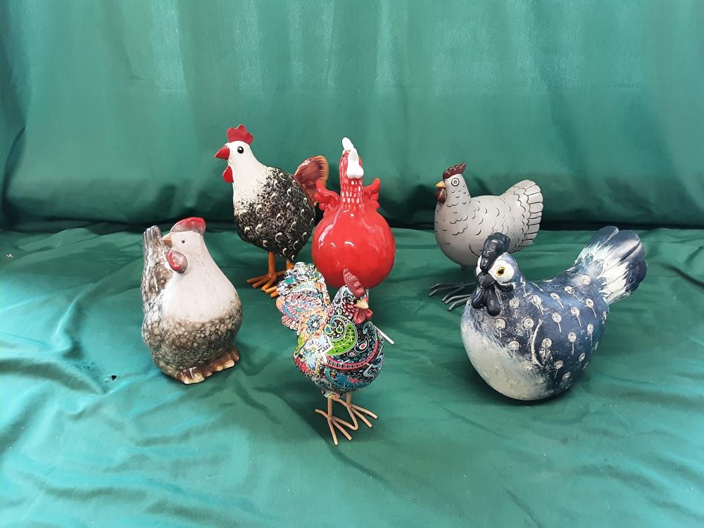 POULE DECORATION DIVERS MODÈLES