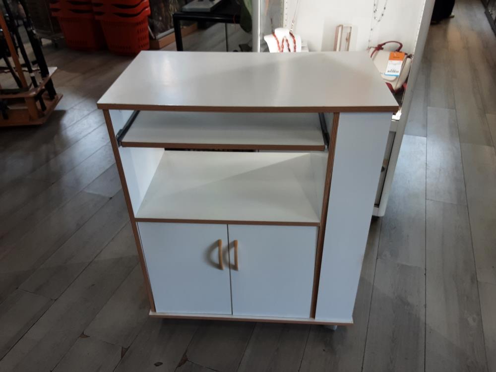 MEUBLE BLANC 2 PORTES 