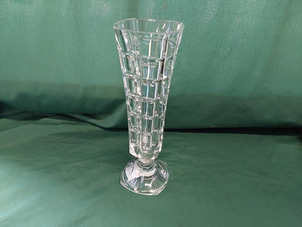 VASE SOLIFLORE CRISTAL