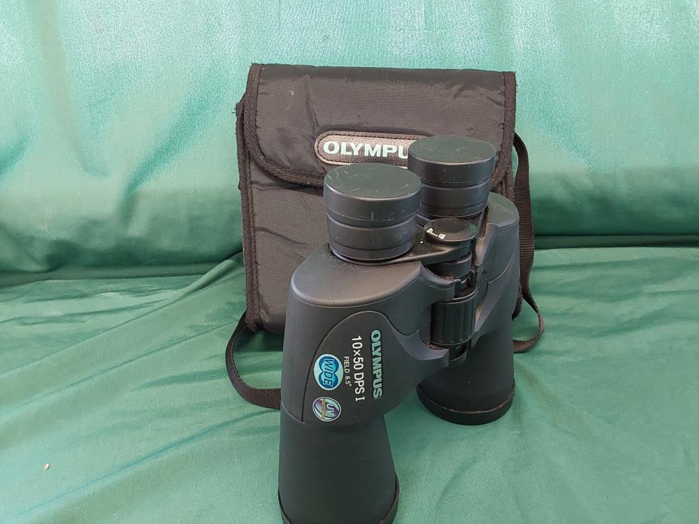 PAIRE DE JUMELLES OLYMPUS 10X50 DPS I