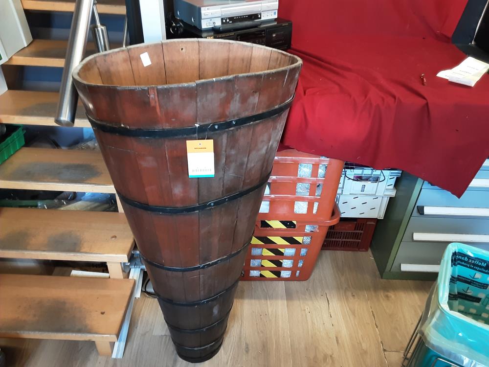 HOTTE À VENDANGE EN BOIS
