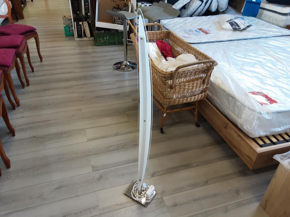 LAMPE LED MODERNE BLANCHE ET VERRE