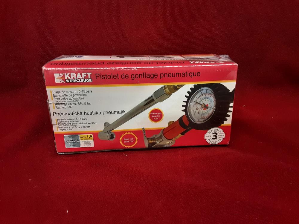 PISTOLET DE GONFLAGES PNEUMATIQUE KRAFT