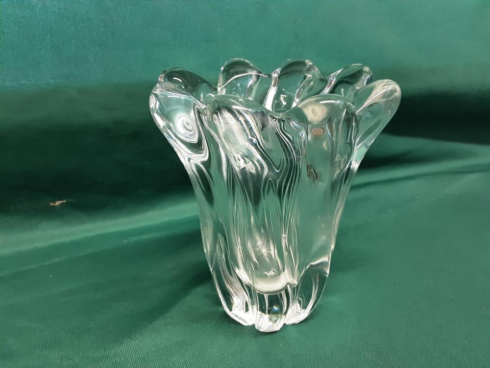 VASE EN CRISTAL DAUM PM