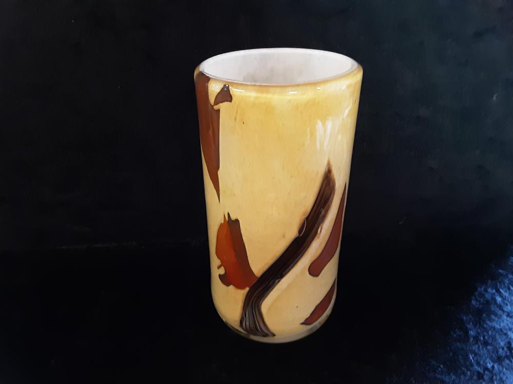 VASE EN PATE DE VERRE