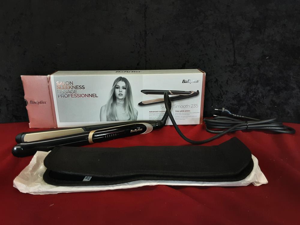 LISSEUR BABYLISS NEUF SUPER SMOOTH 235