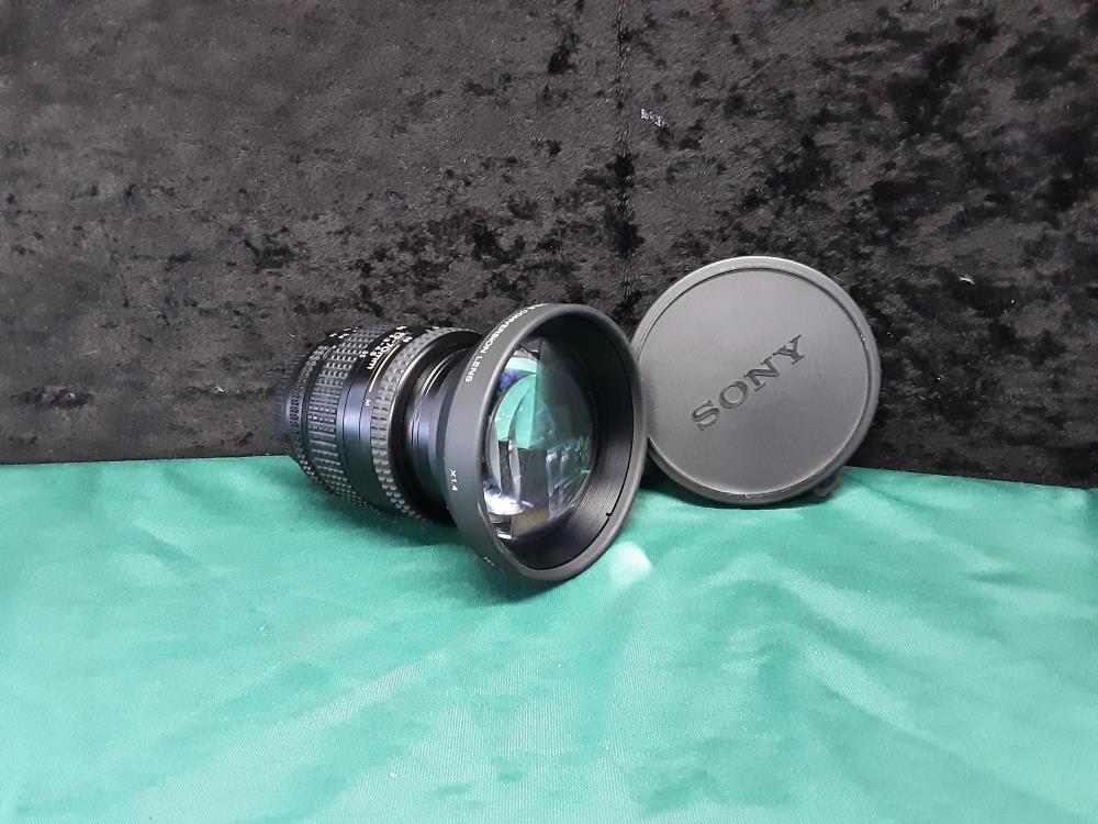 OBJECTIF NIKON 1:33-4.5 35-70MM AVEC TÉLÉCONVERSION LENS - VCL 1452H SONY