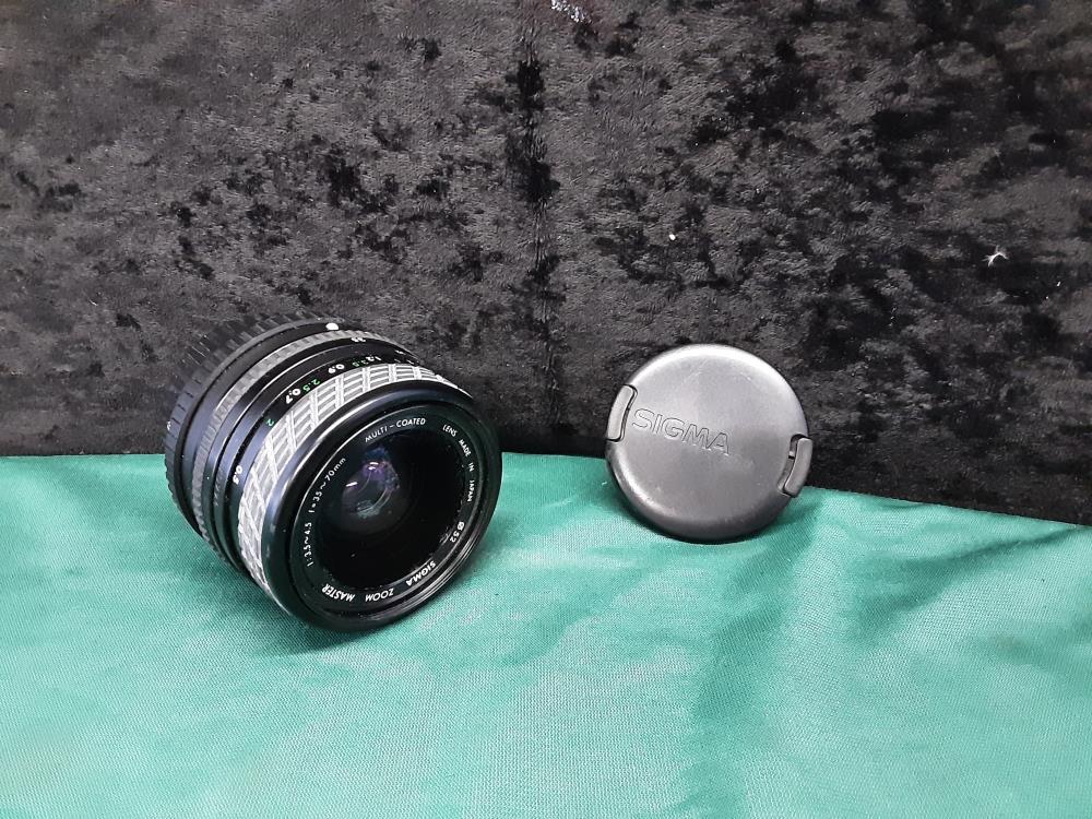 OBJECTIF SIGMA Ø52MM 1:33 - 4,5. F -35-70MM MULTI-COATED