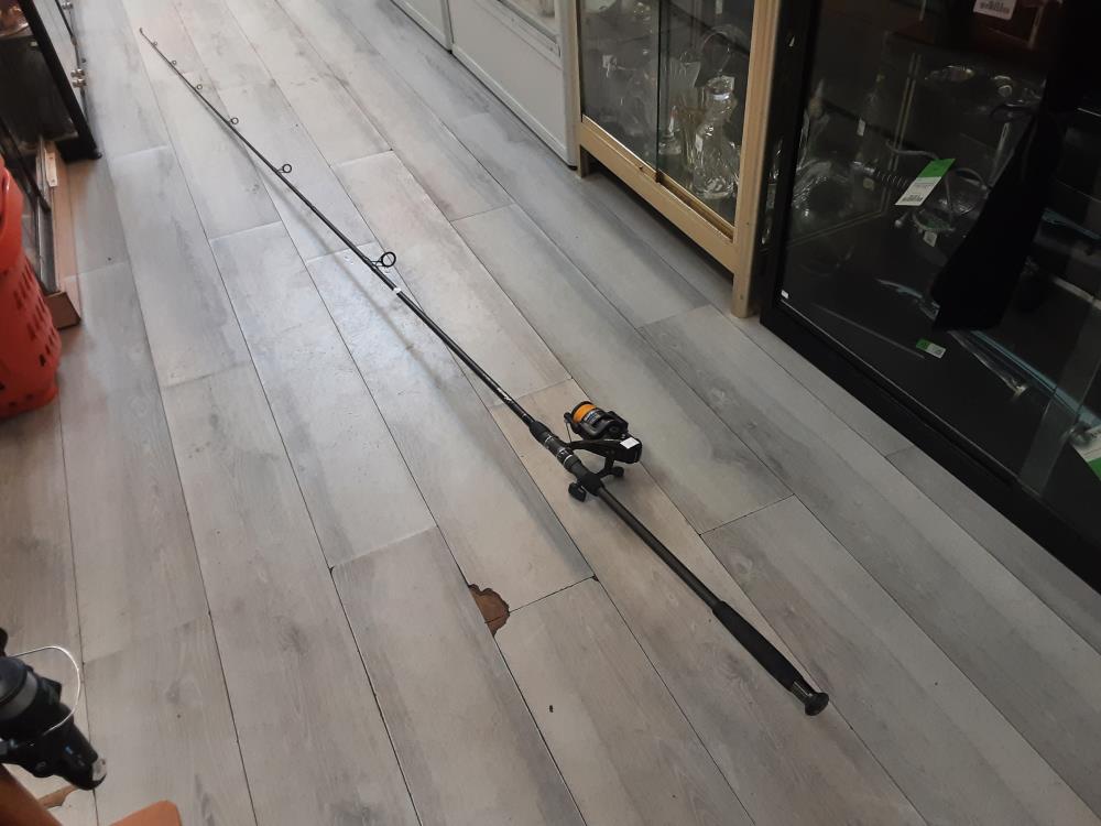 CANNE A PECHE CAPERLAN AVEC MOULINET GRAUVELL