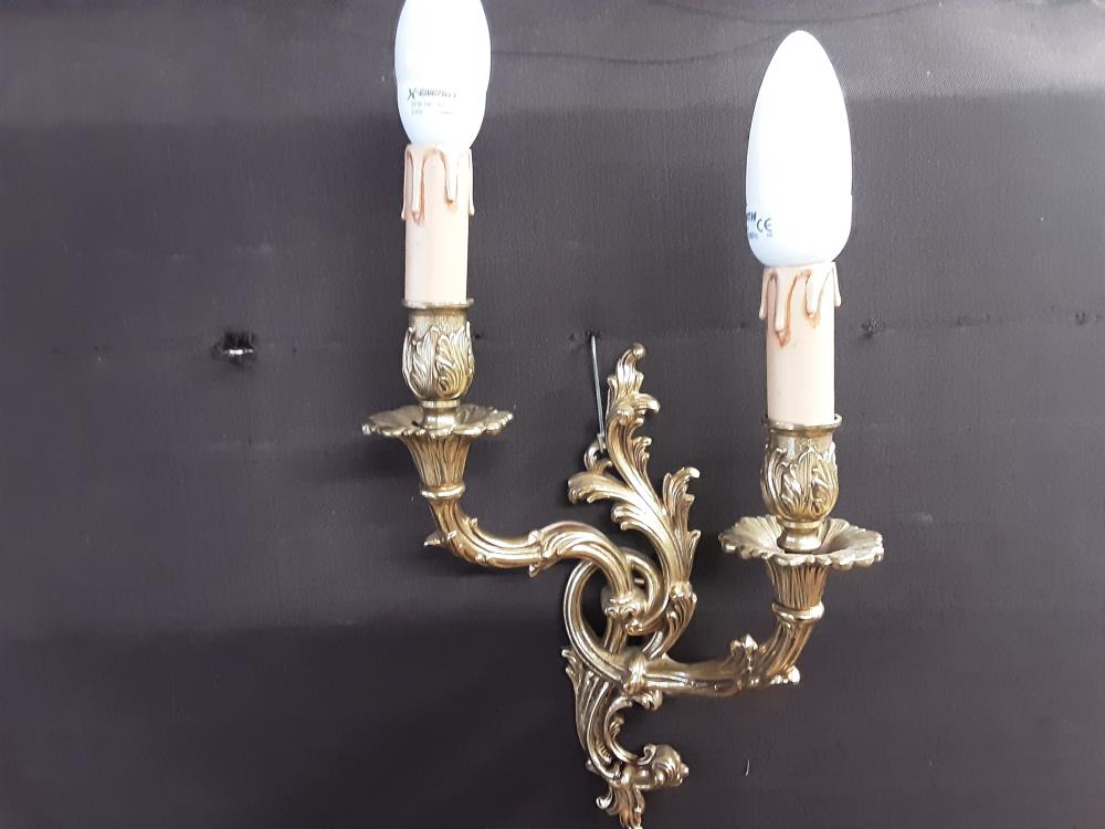 APPLIQUE MURALE EN BRONZE 