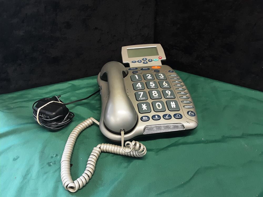 TÉLÉPHONE FIXE GRANDES TOUCHES 