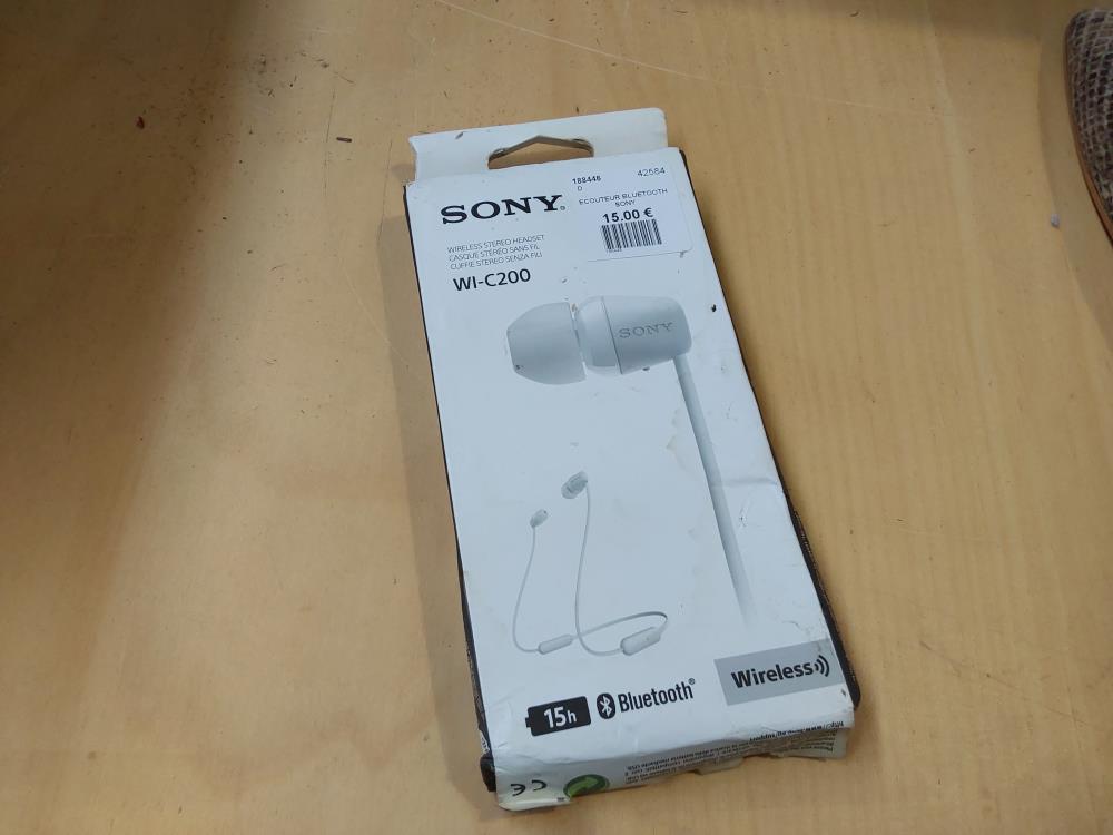ECOUTEUR BLUETOOTH SONY