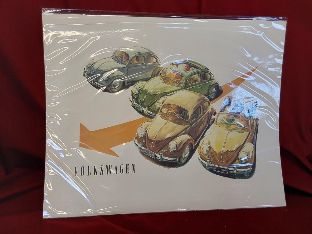 AFFICHE COCCINELLE VW (40X50)