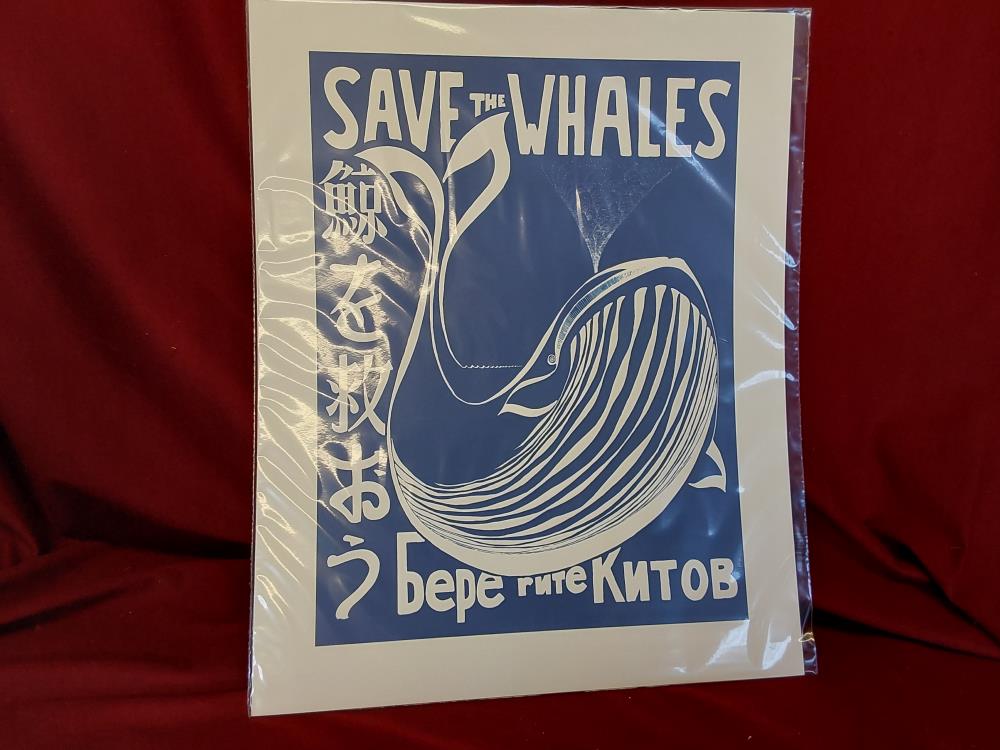 AFFICHE SAVE THE WALES (40X50)