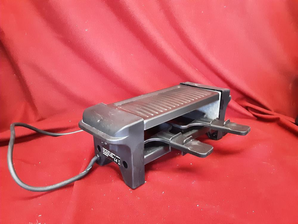 RACLETTE GRILL 2 PERSONNES 350W