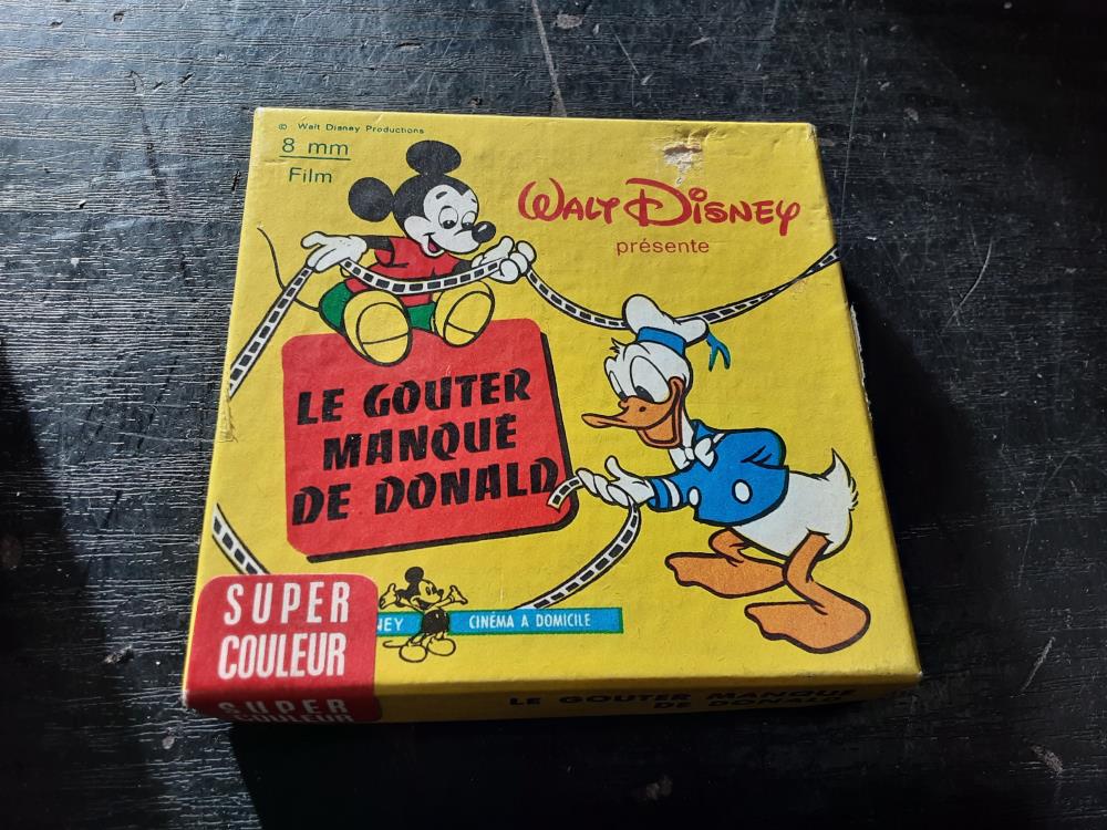 FILM 8MM DE WALT DISNEY