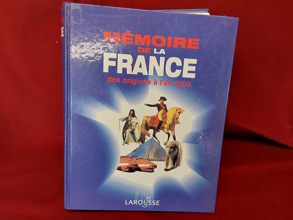 LIVRE "MÉMOIRE DE LA FRANCE DES ORIGINES À L'AN 2000"