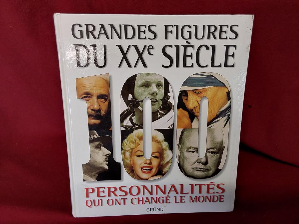 LIVRE "GRANDES FIGURES DU XX EME SIÈCLE 