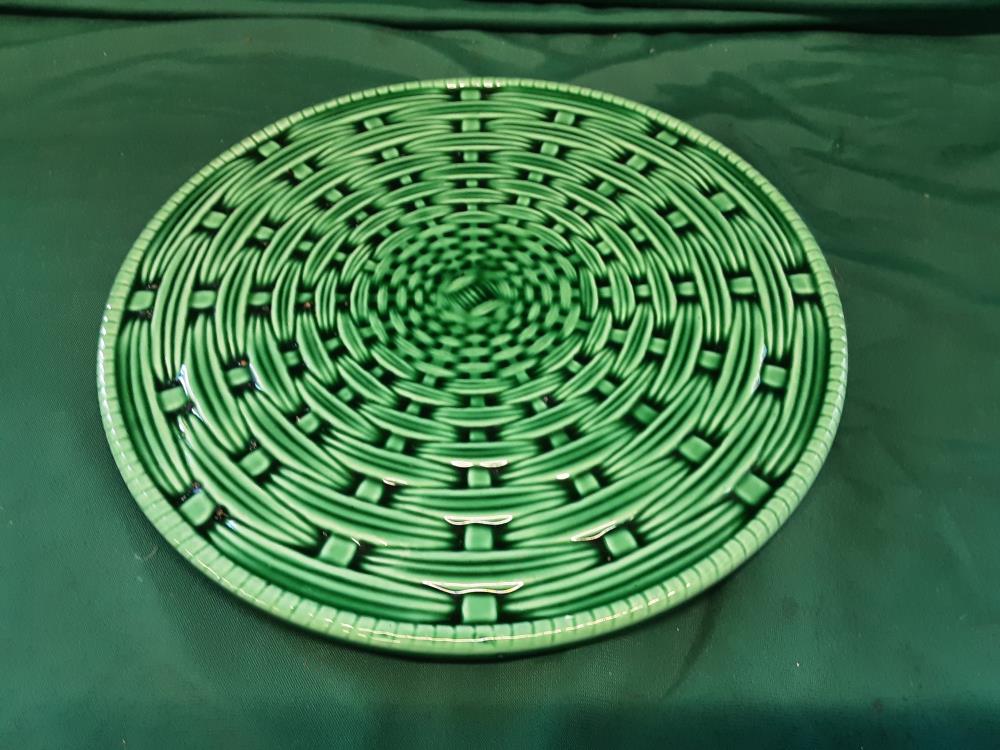 SOUS PLAT SARREGUEMINES VERT