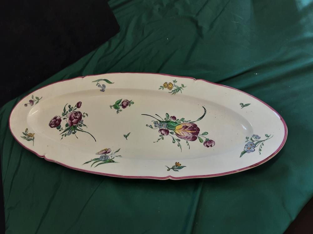 PLAT OVALE VIEUX STRASBOURG