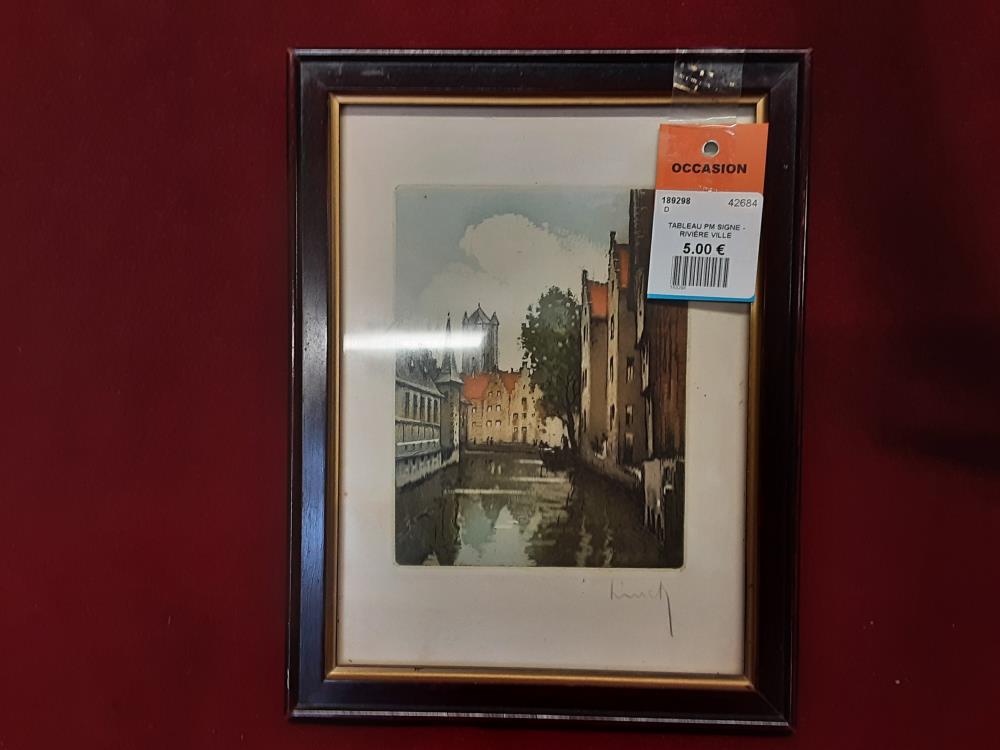TABLEAU PM SIGNE - RIVIÈRE VILLE 