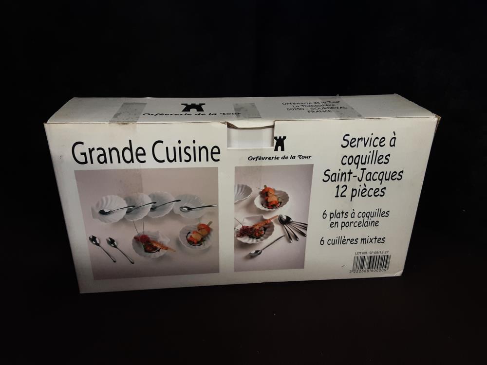 SERVICE COQUILLES SAINT-JACQUES