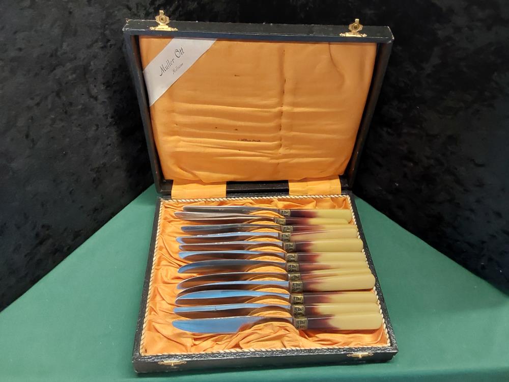 LOT DE 12 COUTEAUX