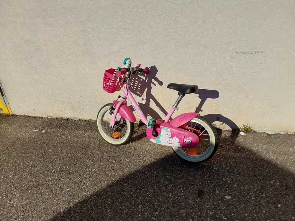 VELO ENFANT BTWIN ROSE 14 P