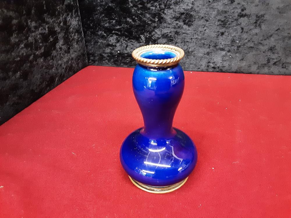 SOLIFLORE BLEU PM BORDURE LAITON