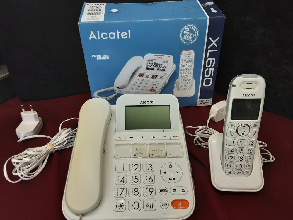 LOT 2 TELEPHONES FIXE ALCATEL LX650