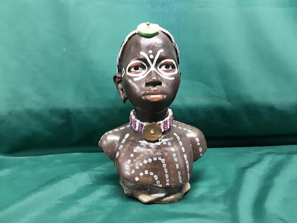 BUSTE EN RÉSINE GUERRIER PM 