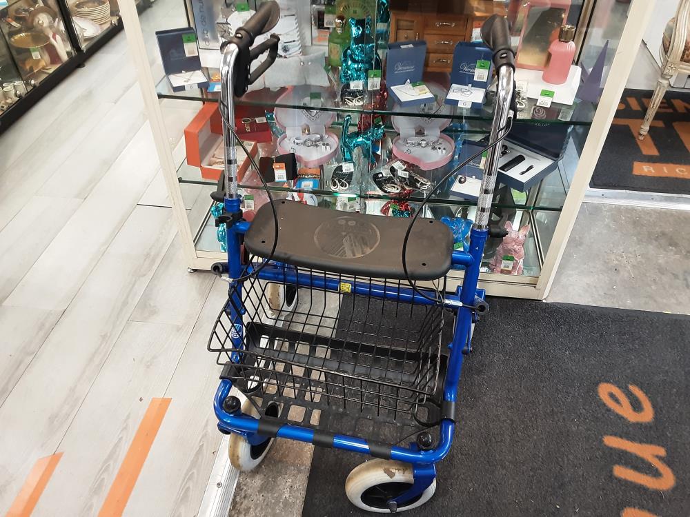 DEAMBULATEUR BLEU