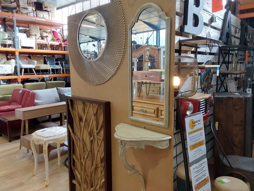 CONSOLE + MIROIR PM