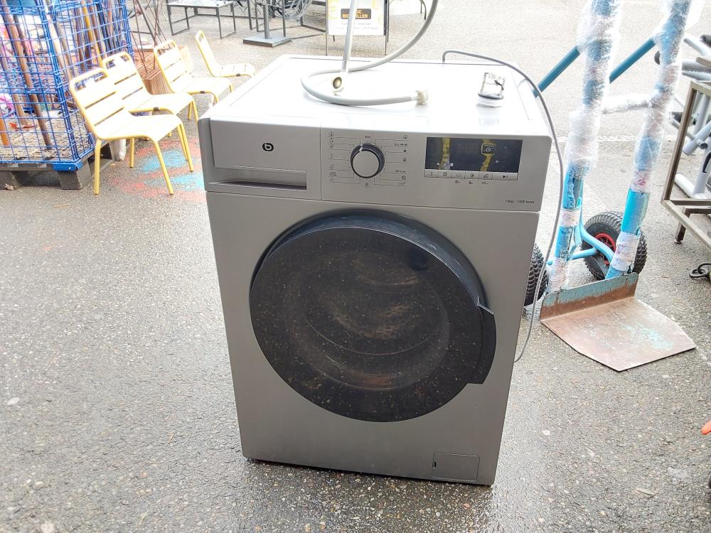 MACHINE A LAVER BOULANGER GRISE 10KG/1400 TOURS