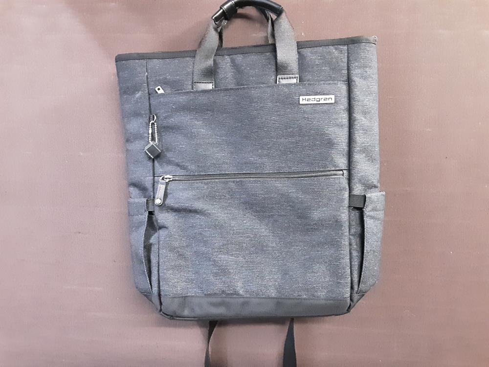 SAC A DOS 10 TOILE GRISE HEDJEAN