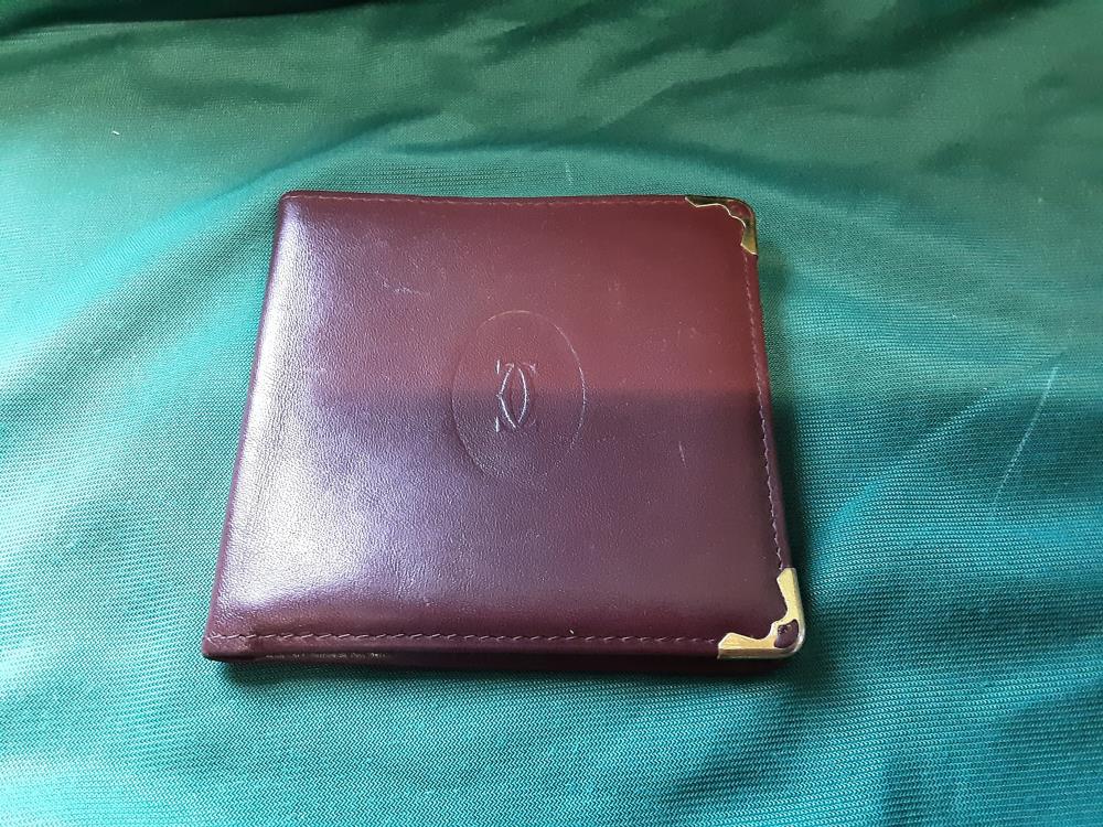 PORTE-MONNAIE 34 BORDEAUX CARTIER