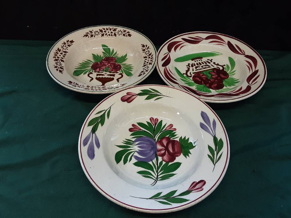 ASSIETTE CREUSE OPAQUE DE SARREGUEMINES