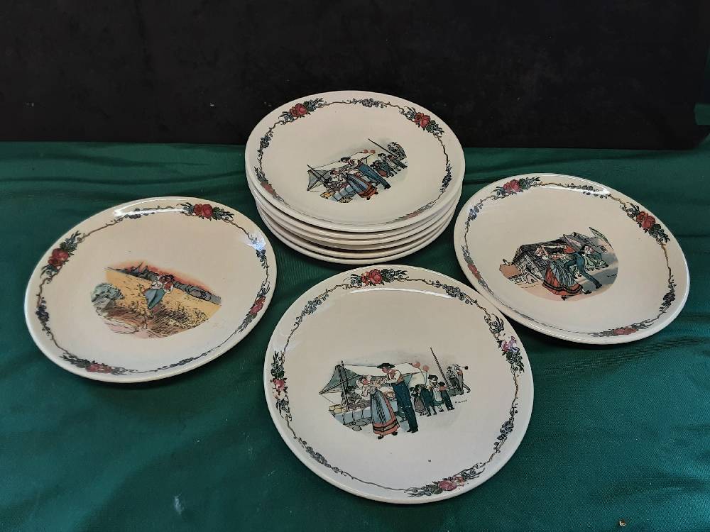 PETITE ASSIETTE SARREGUEMINES OBERNAI