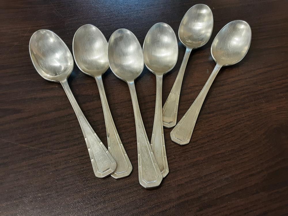 LOT DE 6 CUILLERES A CAFE MA