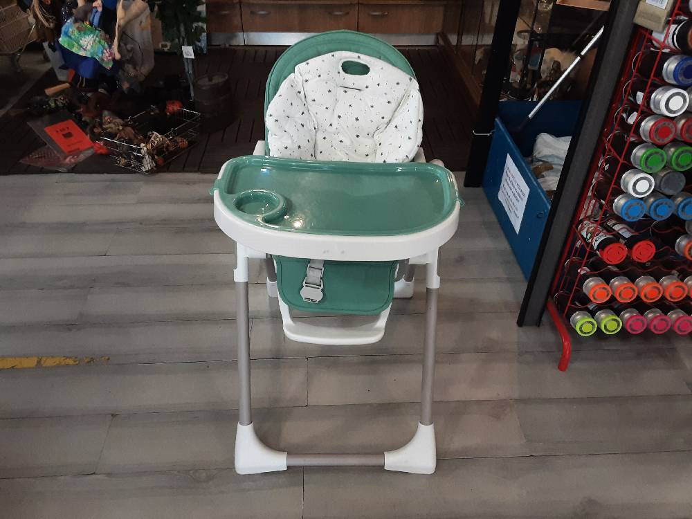 CHAISE HAUTE BEBE REGLABLE AVEC PLATEAU AMOVIBLE MARQUE JANE