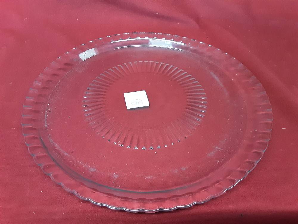 PLAT PLAT EN VERRE 