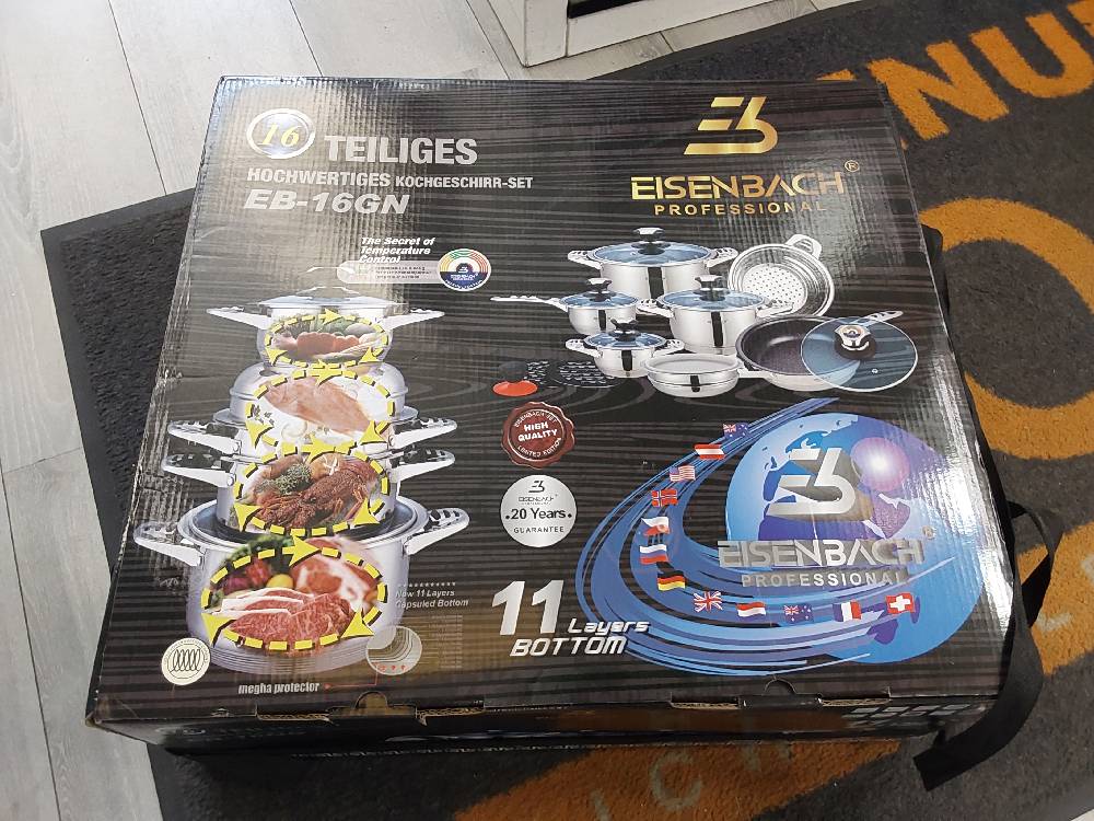 BATTERIES DE CUISINE 16 PIECES